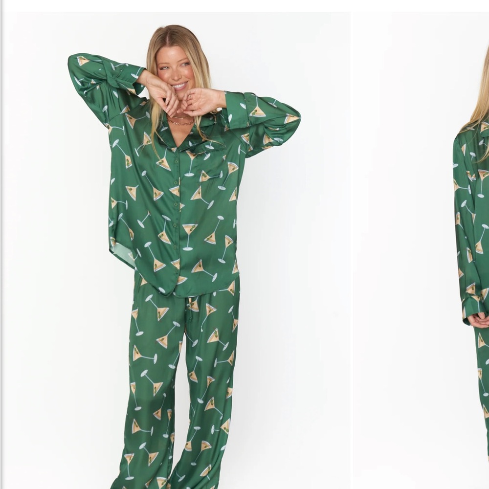 Show Me Your Mumu Martini Pajamas - Picture 2 of 2